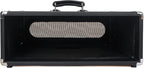 Sound Town Vintage 3U Amp Rack Case, 12.5" Depth with Rubber Feet, Dust Cover, Kickstand, Black (STVRC-3BK)