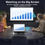 Anytrox Wireless HDMI Transmitter and Receiver 4K Decode 1080P Output, HDMI Wireless Extender, Plug & Play, Support 2.4/5GHz for Streaming Video and Audio to Monitor from Laptop/Pc/Tv Box (Black)