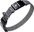 New Fi Series 3+ Smart Dog Tracker Collar [12 Month Membership Included] GPS Tracker for Dogs with Health & Behavior Monitoring, Escape Alerts, Waterproof, LED, Apple Watch Compatible (Gray, Medium)