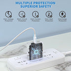 [Apple Qi2.2 Certified]Magnetic Wireless Charger, 10FT 25W iPhone Magsafe Charger Fast Phone Charging Pad Wireless Magnetic Braid Cable Charge for iPhone 17/17 Pro/17 Pro Max/Air/16 ProMax/15/14/13/12