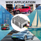 DC/DC Converter 12V Step Up to 24V, Boost Converter 20A 480W Voltage Regulator, 24Volt Transformer, Power Supply Module Boost Transformer for Car Truck Vehicle Boat