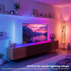 gaoyangjiaju Modern Walnut TV Console for 70 Inch Screen – Long 70.87” Media Unit with Grille Doors and Drawers, Great for Living Rooms & Bedrooms