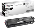 CS Replacement Toner Cartridge Compatible with HP Enterprise CP5525dn CE270A Black 650A Color CP5520 CP5520dn CP5520n Enterprise M750 CP5520dn M750dn CP5520n Black