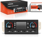 A-Premium Automatic Climate Control Module A/C & Heater Control Panel Compatible with Chevy, GMC & Cadillac - 2003 2004 Silverado, Sierra 1500/2500, Tahoe, Avalanche, Yukon - with Rear Window Defogger