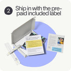 Tiny Health Vaginal Health Test Kit, Fast & Mess-Free, Easy Ship-in Kit, 3-4 Weeks Results, Understand Biomarkers with Expert Insights