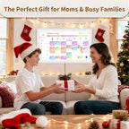 Canupdog Digital Calendar, 21.5 Inch Electronic Calendar Chore Chart & Wall Planner, IPS HD Touchscreen Interactive Display for Family Schedules, Streamline Household Organization, Christmas Gifts for Women Mom