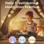 YESIE 'Breathing Ball'| Visual Meditation Tool Accessories for Mindfulness| Sound Guided| Calm Down from Stress & Anxiety Relief | Night Lamp for Adults & Kids| Sleep Aid| Remote Control