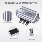 Voltage Regulator Rectifier Replaces for Kohler 8-25 HP Engine,Fit Part Number 41 403 09,41 403 10-S,25 403 03-S,41 403 04,41 403 05,41 403 06,41 403 08