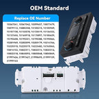 599-211XD A/C Heater Climate Control Module Panel Switch for 02-09 Chevy Silverado Suburban Tahoe Trailblazer Avalanche GMC Sierra Yukon Envoy Cadillac Escalade Rainier Hummer Bravada, OE# 10367041
