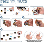 15Pcs Magnetic Adults Fidget Toys Rings,Stocking Stuffers for Kids 8-12