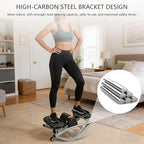 Rock Stepper Step Side-to-Side Lateral Rocking Fitness Stepper with Digital Monitor/Resistance Bands Machine for Home Workout