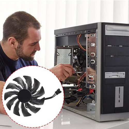 95mm 4Pin Video Card Fan Easy Installation Replacement for 1080 1080TI Graphics Management Computer Accessories Video Fan