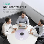 Yealink SP92 USB Speakerphone Bluetooth Conference Speakers and Microphone Teams Certified Full-Duplex Noise Reduction 360° Audio Pickup for Small Meeting Room (NO DONGLE)