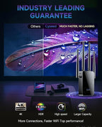 2026 WiFi Extender Internet Booster, 10000 Sq.ft Long Range Repeater Wireless Routers Amplifier, Mesh Wi-Fi 80% Faster | Broader Than Ever, Support More Network Devices at Home, 1-Tap Setup