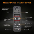 Master Power Window Switch Driver Side- 8Pins + 3Pins - Compatible with 2011 2012 2013 Dodge Durango Window Control Switch Replaces 68086693AC 68086693AD 68086693AE