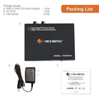 J-Tech Digital Premium Quality 1080P HDMI To HDMI + Audio (SPDIF + RCA Stereo) Audio Extractor Converter (JTDAT5CH)