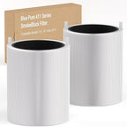 Leemone 411 SmokeBlock Filter Replacement Compatible with Blueair Blue Pure 411, 411 Auto, 411+ Air Purifier, Blue Pure 411 Series Replacement Filter, 2 Pack