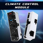 Q21-6119 HVAC A/C Climate Control Module - Compatible with Peterbilt 337 348 379 389 - Replacement Front Panel Switch with Automatic Configuration