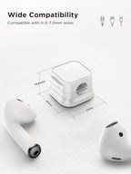 9 Pack Magnetic Cable Clips [Cable Smooth Adjustable] Cord Holder, Under Desk Cable Management, JOYROOM Adhesive Wire Holder Keeper Organizer for Home Office Desk Phone Car Wall Desktop Nightstand