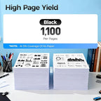 134A Toner Cartridge 2-Black with chip High Yield Replacement for HP 134A W1340A 134X W1340X Compatible with HP Laserjet M209dw MFP M234dw M234sdw M234sdn Printer Ink M209dwe M234dwe M234sdwe M234sdne