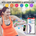 Fitness Tracker with 24/7 Heart Rate Blood Oxygen Sleep Monitor, 1.1" AMOLED Touch Screen Activity Tracker Smart Watches, IP68 Waterproof Step Counter Pedometer for Women Men