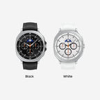 Samsung Galaxy Watch 8 Classic (2025) 46mm Bluetooth Smartwatch, Cushion Design, Rotating Bezel, Quick Button, Sleep Coaching, Running Coach, Energy Score, Black [US Version, 2 Yr Warranty]