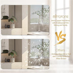 Mirrorons 18x24 Frameless Bathroom Mirror, Rounded Corner Bathroom Vanity Mirror, Modern Wall Mounted Vanity Mirror for Living Room, Bedroom, Entryway (Horizontal/Vertical)
