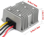 MGGi DC 36V 48V Step Down to 24V 20A 480W Converter Voltage Reducer, Waterproof Big-Size Voltage Reducer, High-Power Power Supply Module Buck Transformer, for Golf Cart, forklifts, Car