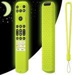 Hi Color Silicone Cover for TCL RC813 FMB1/RC923/RC902V Remote Protective Case Sleeve for TCL Smart TV Remote RC813 FMB1 Case Cover (Glow Green)