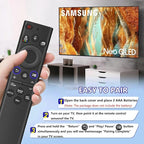 Voice Replacement Remote Control for All Samsung TV Curved Frame UHD QLED LED 4K 8K Smart TVs, with Voice Function