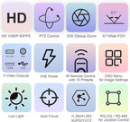 TONGVEO PTZ Camera 20X Optical Zoom HDMI IP Live Streaming SDI USB3.0 1080P 60fps PoE Supports for Church Services Worship Education Video Conference with OBS vMix Wirecast Zoom YouTube and More