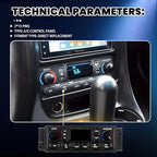 09352181 AC Climate Control Module Compatible with 1997-2004 Chevy Corvette C5 5.7L OE# 10345293, 16254311, 09380441 - A/C Heater Control Panel Switch