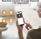 XUK Wireless 4G/GSM/Wi-Fi Security System for Home/Apartment, Smart Security Alarm with Door/Window Sensors, PIR Motion Detector, Compatible with Alexa/Google Home, Easy Installation (21pcs Set)