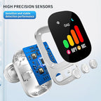 3-in-1 Natural Gas Leak Detector, Propane, Methane, Butane & LPG – Plug-in Digital Alarm with 85 dB Audio Alarm, HD Screen Display- Hotel and Travel Safety, RV, Home