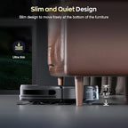 Robot Vacuum and Mop Combo, 2 in 1 Robotic Vacuums Cleaner with WiFi/App, Robot Vacuum with Water Tank, Strong Suction, Schedule, Self-Charging, Quiet, for Hard Floor, Pet Hair, Low Pile Carpet