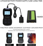 Vzmcov 4 in 1 Gas Detector, Rechargeable Portable 4 in 1 Gas Clip 4-Gas Monitor Meter Tester Analyzer Sound Light Shock