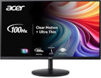 Acer SH322Q Hbih 31.5" Full HD (1920 x 1080) Ultra-Thin Gaming Office Monitor | Adaptive-Sync Support (FreeSync Compatible) | Up to 100Hz Refresh | 1ms (VRB) | Adjustable Stand | HDMI & VGA Ports