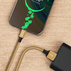 etguuds USB A to USB C Cable 4ft, 2-Pack, 3A Fast Charging Type C Charger Cord for iPhone 17 16 15 Pro Max 16e 17 Air, Samsung Galaxy S25 S24 S23 S22 S21 S20 A17 A16 A56 A55 Flip Fold, Gold