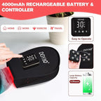 DGQY Cordless Infrared Red Light Gloves for Hand Comfort – 4000mAh Rechargeable Battery, Portable LED Light Mitten Pad Device for Hands, Fingers, Palms Home & Travel Use