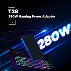 Innergie T28 280W Universal Gaming Laptop Charger 19.5V 14.36A Power Adapter for Acer, ASUS ROG, Dell, Alienware, HP, Lenovo, MSI, 100-240V AC Input, Delta Electronics