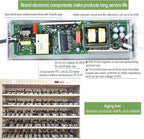 LED Driver 300 Watts(150W X2) 24V DC Transformer， Waterproof IP67 Power Supply, 24V DC Low Voltage Output Adapter with 3-Prong Plug 3.3 Feet Cable for LED Light, Computer Project, Outdoor Light