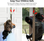 Door Window Alarm for Kids Safety, VOXON Door Alarm for Home Security Personal Security Window Alarms Sensor Burglar Door Alarm for Home, Cars, Sheds, Caravans DIY Kit Pack of 4