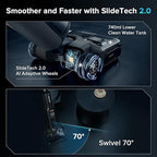 roborock F25 ACE Combo Wet Dry Vacuum Cleaner, 5-in-1 Cordless Stick Vacuum Mop, Smart Hard Floor Washer with 180° Lie-Flat, AI Assitant Wheels, Self Cleaning, 65 min Runtime, Whole House Cleaning
