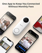REOLINK 2K Video Doorbell PoE Camera with Chime, 3:4 Head-to-Toe View, 2-Way Talk, Person/Package Detection, Outdoor Waterproof, Smart Alerts, Supports NVR