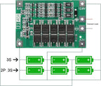 Gebildet 3pcs 3S 11.1V 12V 12.6V 40A 18650 Charger PCB BMS Protection Board Li-ion Lithium Battery Charger Lipo Cell Module for Drill Motor with Balance
