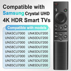 for Samsung Remote Replacement BN59-01388A Remote Control for S-amsung Crystal UHD TV Remote CU7000 DU7200 Series Smart TV,Also Replacement for Samsung TV Remote BN59-01457A BN59-01388H TM2240A
