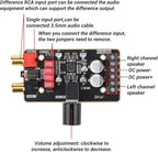 DROK 15W+15W 2.0 2pcs 12V Amplifier Board, Dual Channel Audio Amplifier Board PAM8620 DC 8-26V 24V Digital Stereo Amp Module Class D Mini Power DIY Amplify Circuit for Sound System Speaker