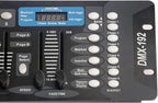 DMX Controller for dj Lights Dmx512 Light Controllers 192 Channel DMX Board with Cables 2m/6.6 ft Dmx-512 Lighting Console for Control Stage Light