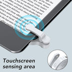 Remote Control Page Turner for Kindle Paperwhite Oasis Kobo eReaders,Kindle Clicker Page Turner Accessories for iPhone,iPad, Android Tablets Reading Novels,Video Record&Shutter Selfie (Light White)