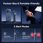 Qyzue Hidden Camera Detectors, Spy Camera Detector with RF Signal & Infrared Detection for Wireless Cameras, GPS Trackers, Privacy Protection, Portable Travel Safety Tool